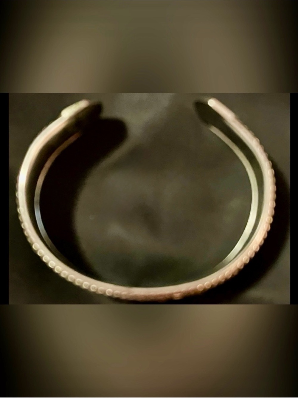Braided David Yurman Style Silver Cuff Bracelet - Picture 3 of 3